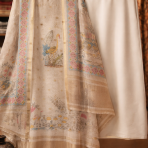 kota doria with delicate prints