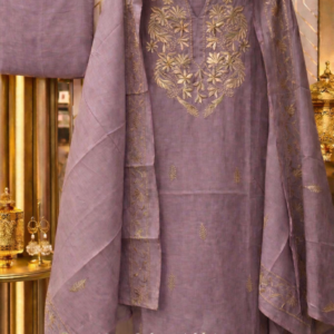 mul cotton with pitta embroidery work
