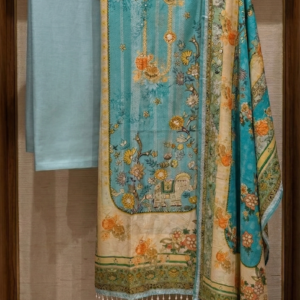 premium cotton with delicate print
