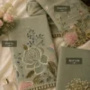 Mul Chanderi Suit Set for Women with Embroidery