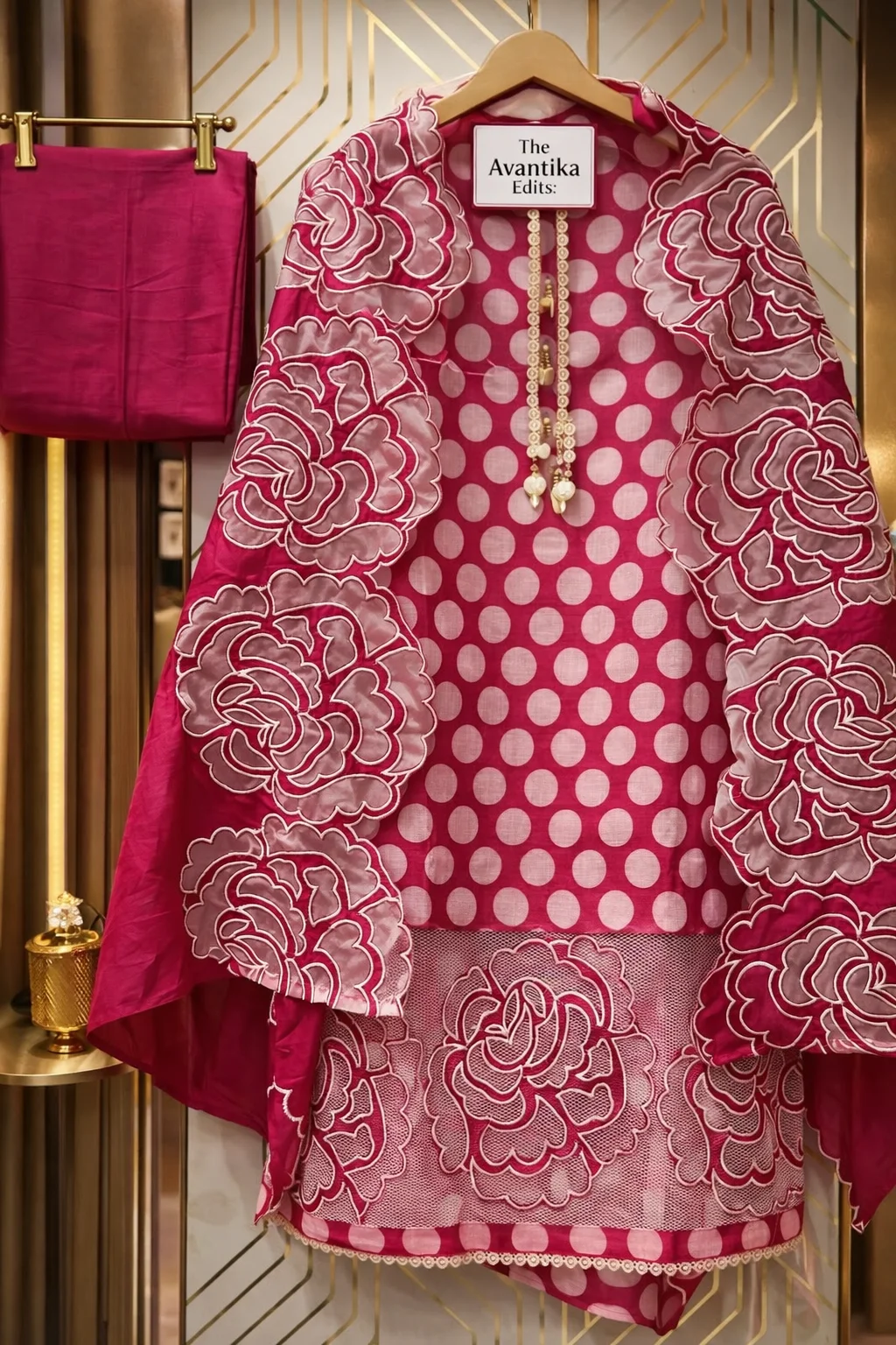 Polka1 suit set for women