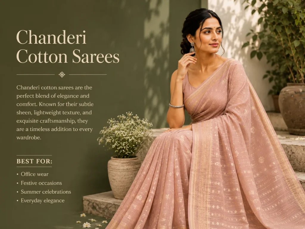 Cotton sarees
