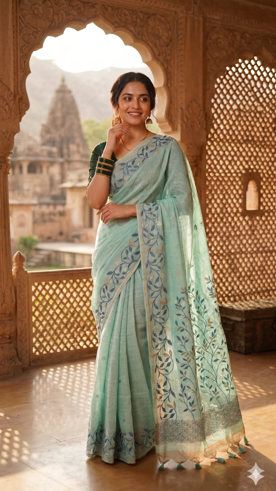 Cotton Ethnic Saree