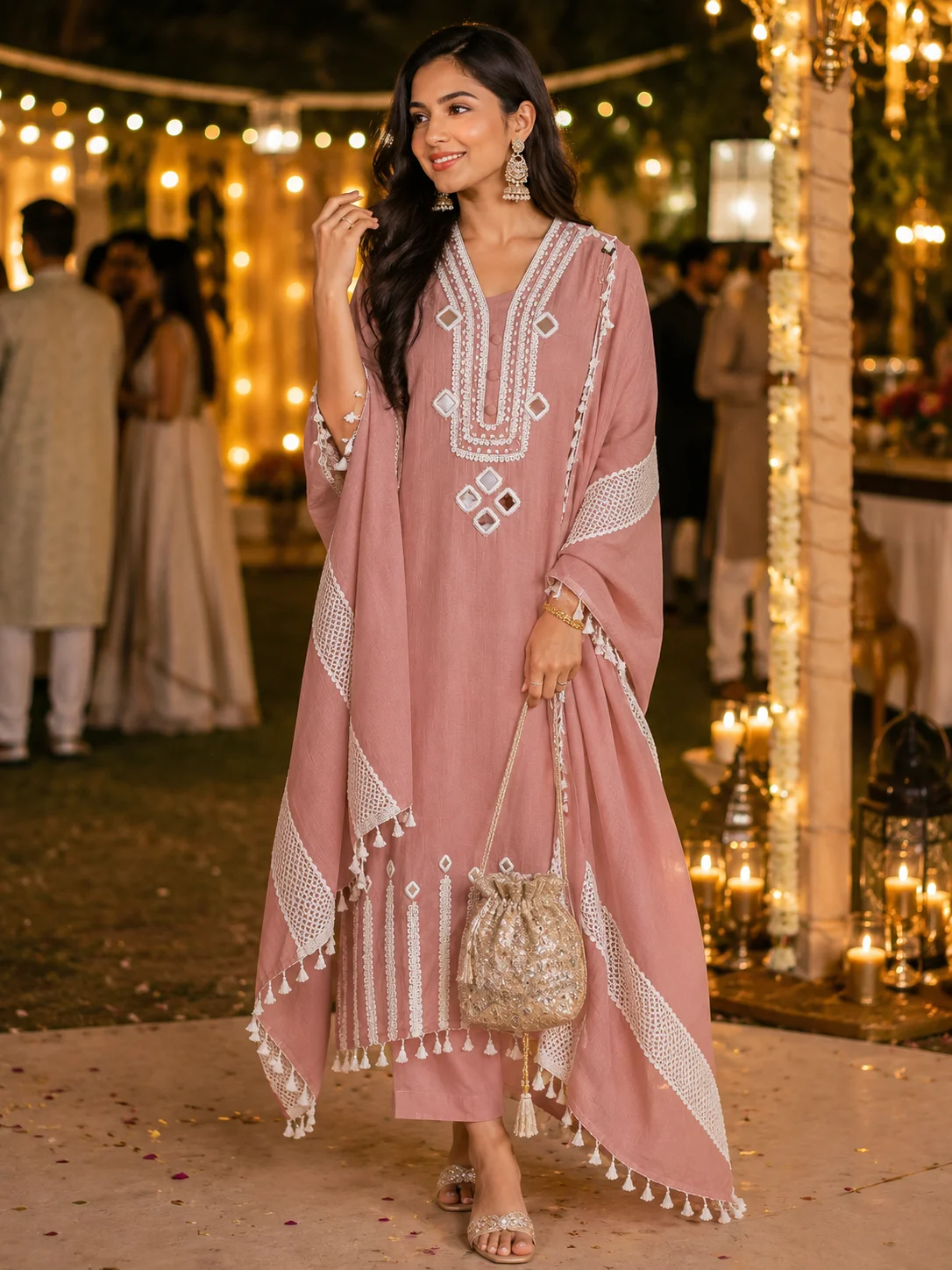 Mul Cotton Suit Set for Women Mul Cotton Suit Set for Women