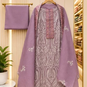 Suit Set for Women with Karachi Work